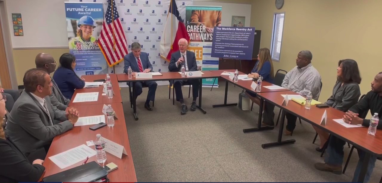 Senator John Cornyn proposes workforce reentry act