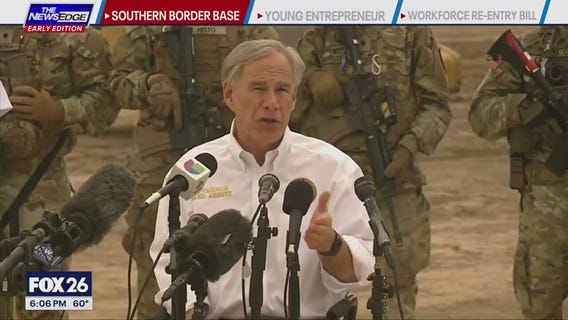 Governor Abbott has plans for 80-acre forward base camp