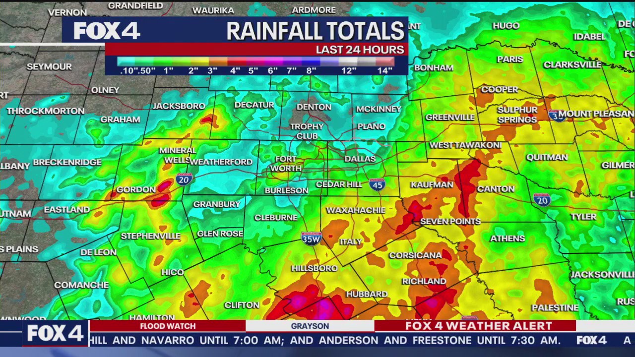Dallas Weather: June 12 morning forecast