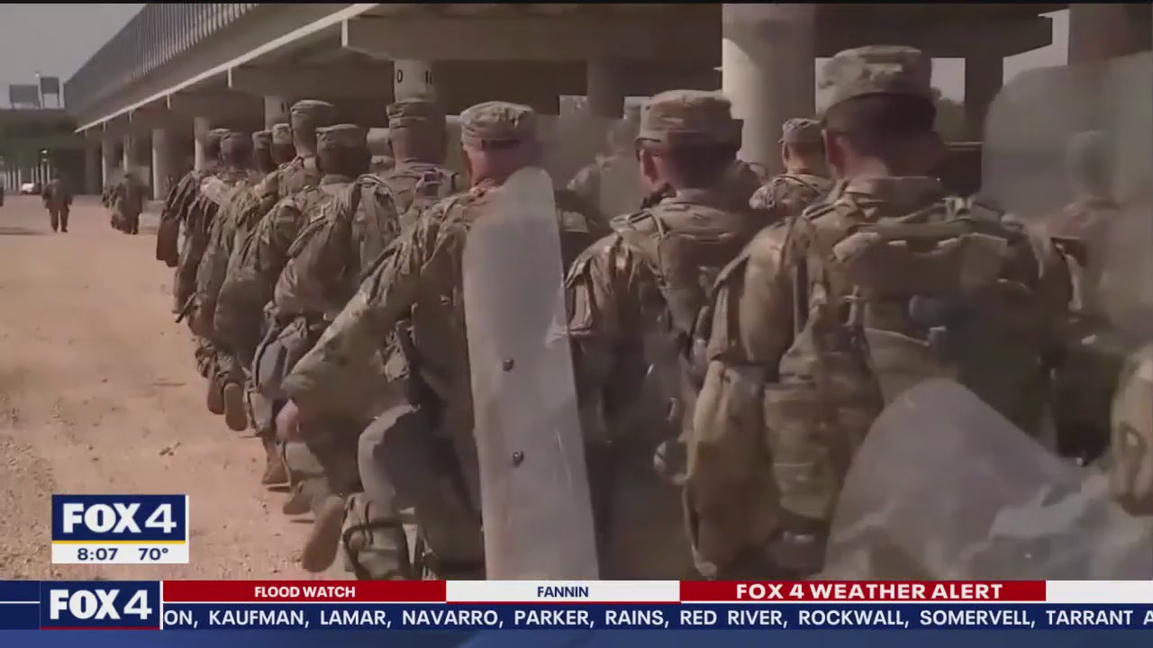 Texas sends National Guard troops to San Antonio | FOX 4 Dallas-Fort Worth