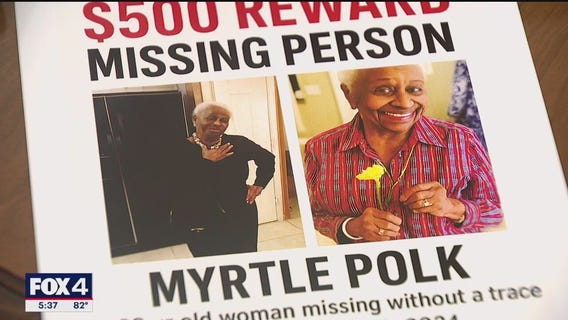 One year since 88-year-old Myrtle Polk went missing