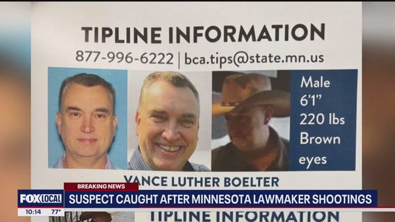 MN shooting suspect Vance Boelter caught alive