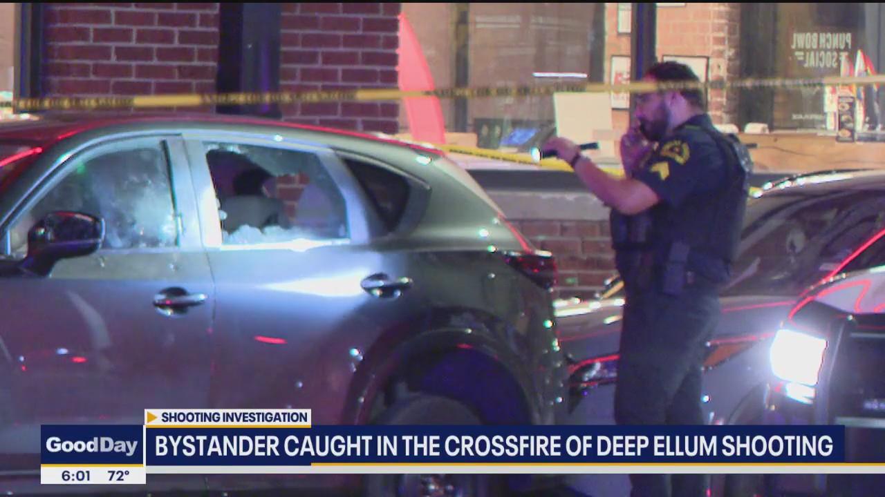 Bystander caught in crossfire of Deep Ellum shooting