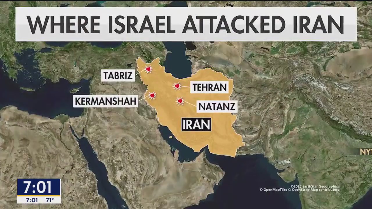 Israel attacks Iran's military and nuclear program