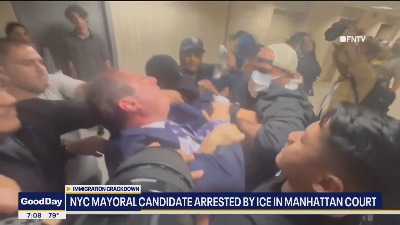 NYC mayoral candidate arrested by ICE in Manhattan court