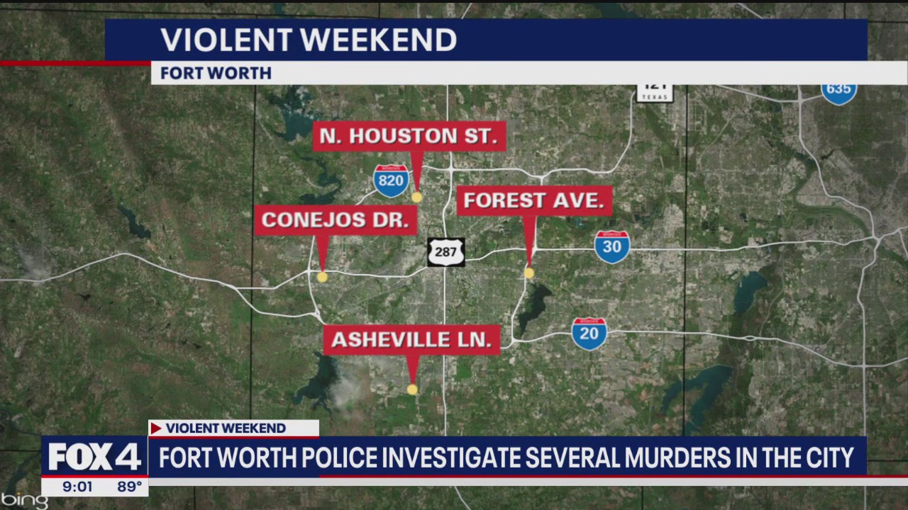 Multiple shootings in Fort Worth on Father's Day | FOX 4 Dallas-Fort Worth
