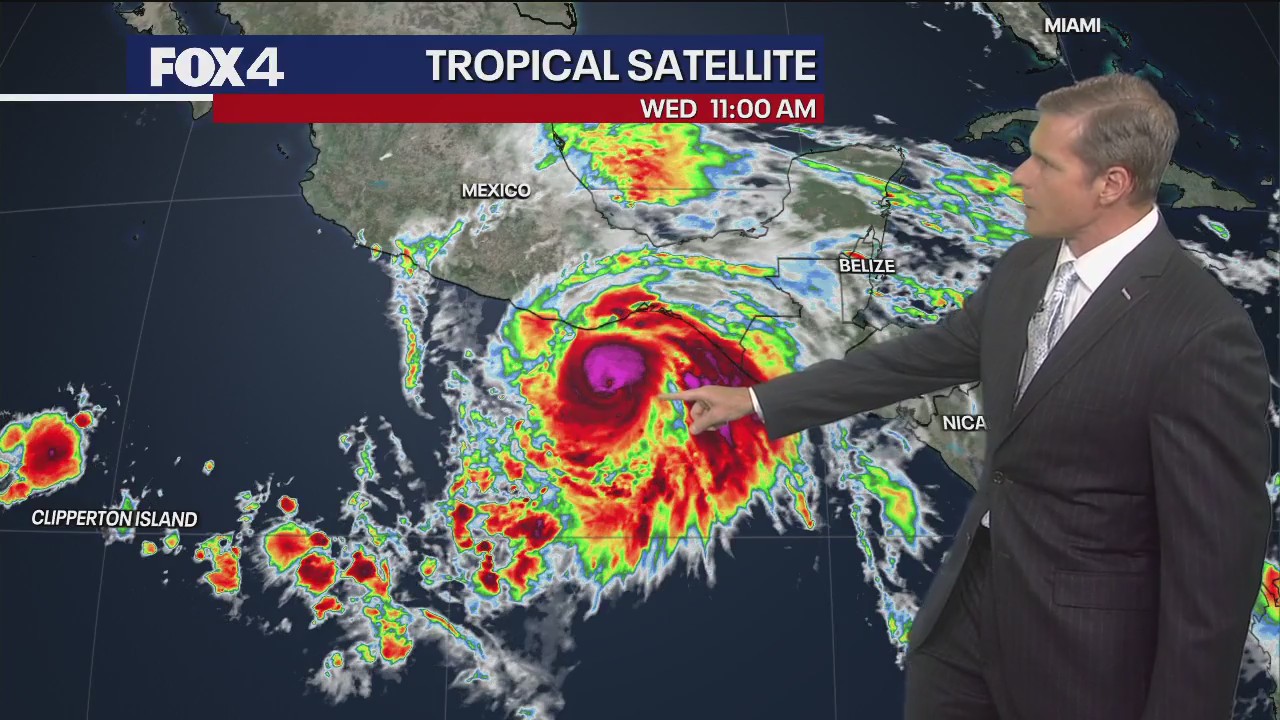 Tropical forecast: Hurricane Erick approaches Mexico