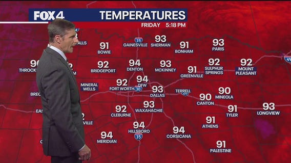 Dallas weather: June 20 evening forecast