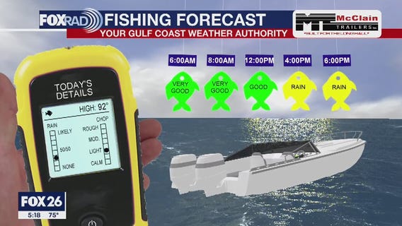 Fishing forecast, Saturday June 20