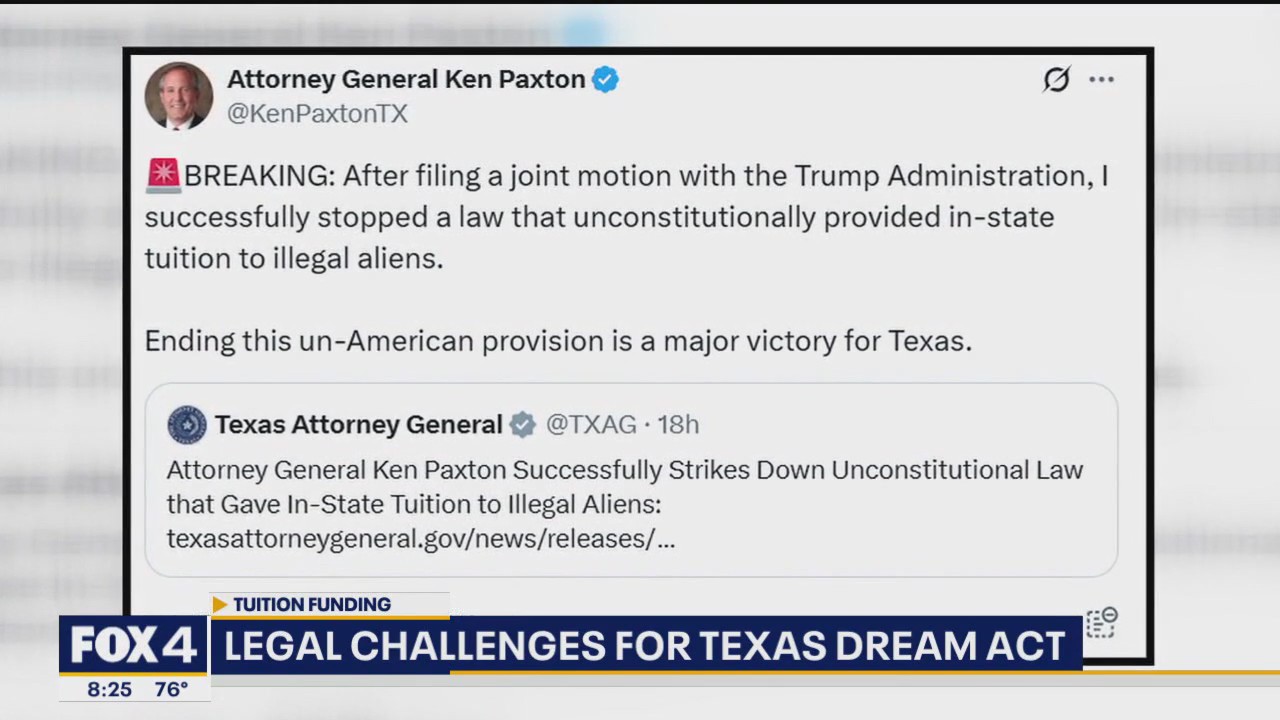 Undocumented immigrant in-state tuition challenges