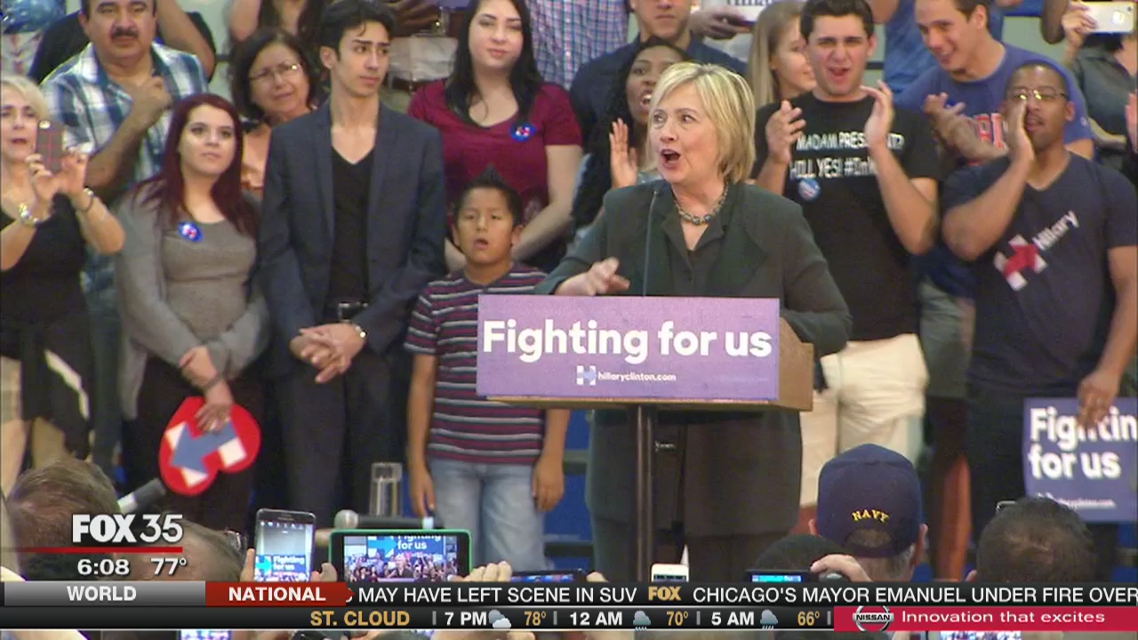 Hillary Clinton visits Orlando