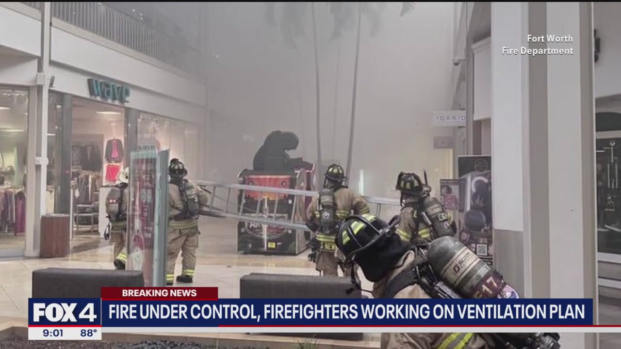 Fort Worth Fire responds to Hulen Mall