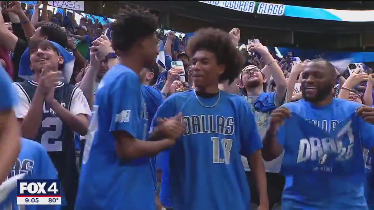 Mavs fans gather for NBA draft watch parties | FOX 4 Dallas-Fort Worth