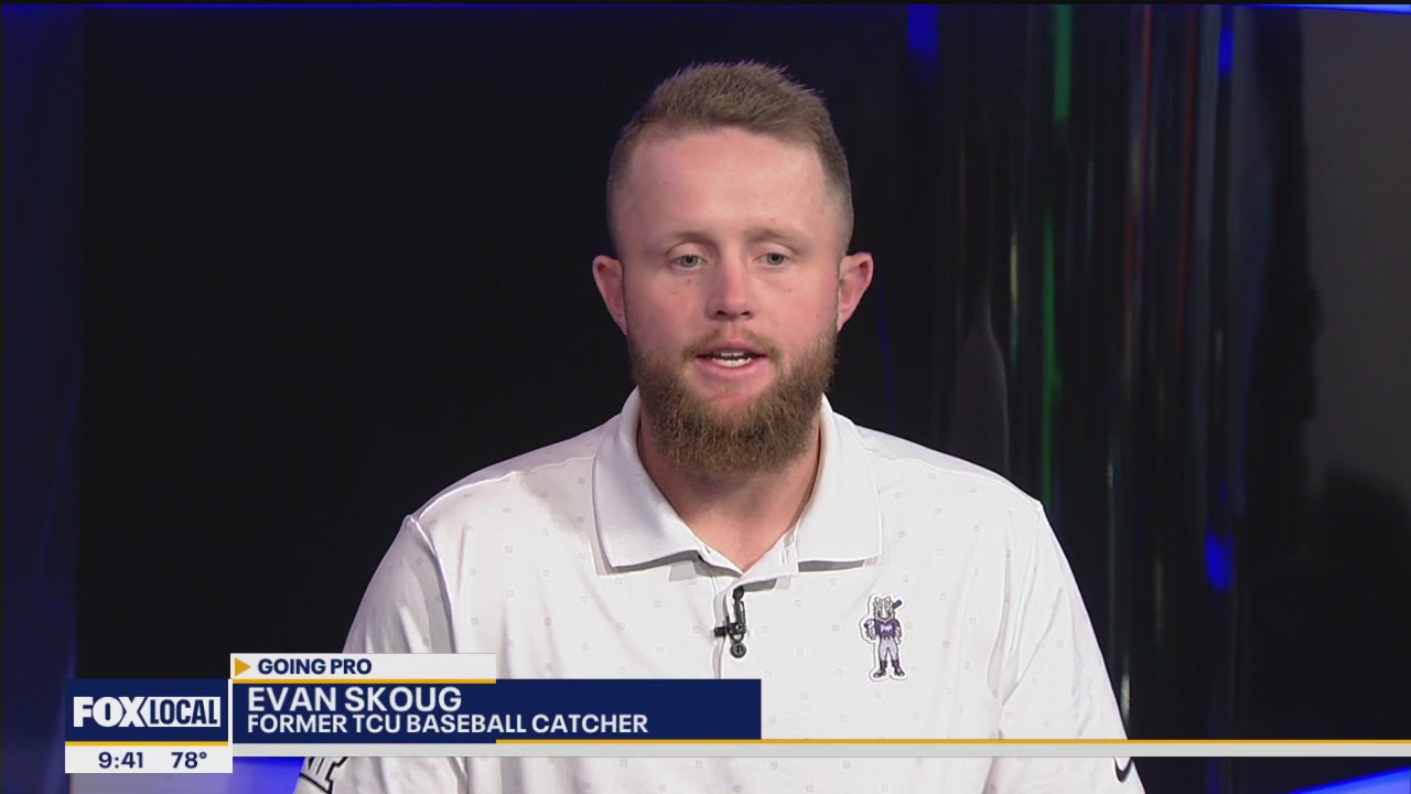 TCU baseball player graduates after going pro