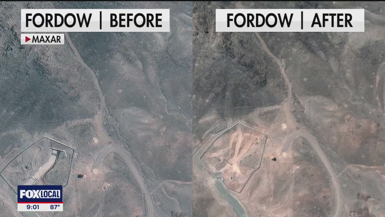 Conflicting reports on U.S. airstrike damage to Iran