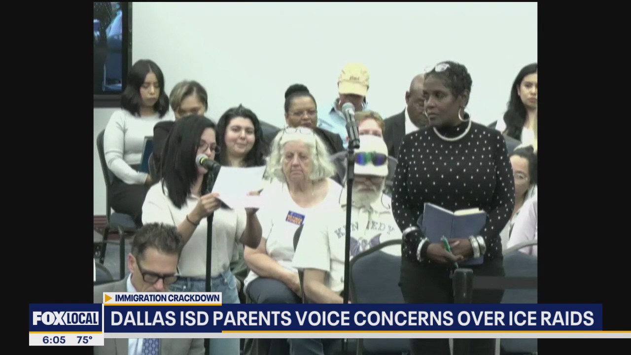 Dallas ISD parents concerned about ICE raids on campus