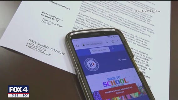 New Texas law bans student cellphones in public school