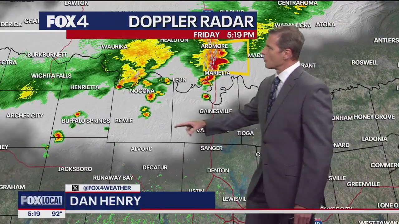 Dallas weather: June 27 evening forecast