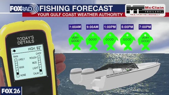 Fishing forecast for Saturday June 27