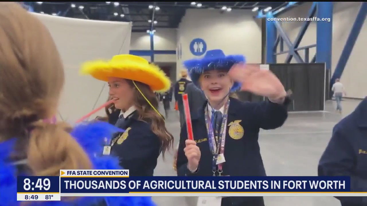 Thousands of agricultural students in Fort Worth