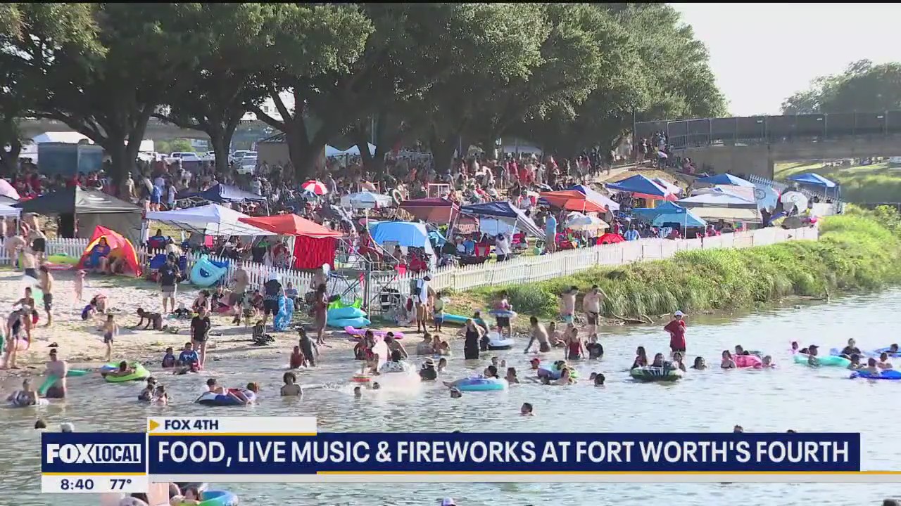 Families gather for fun at Fort Worth's Fourth