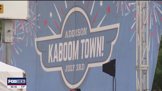 Recap of Addison's Kaboom Town firework celebration