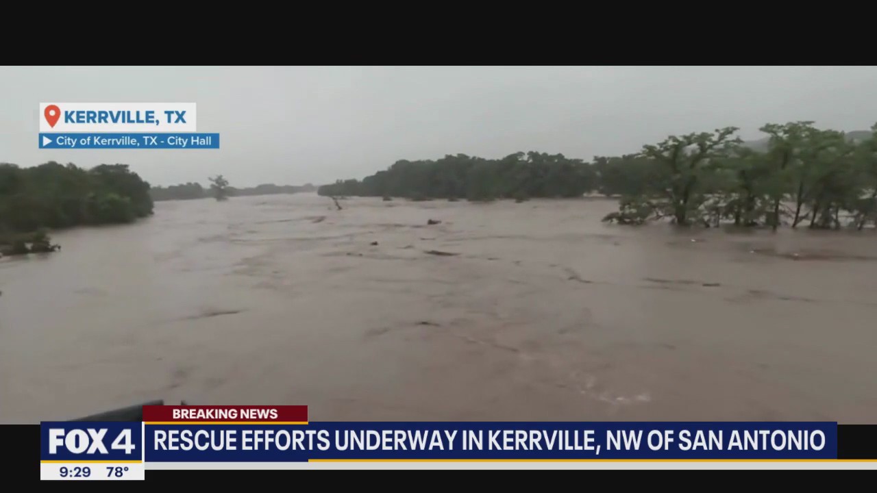 Rain causes catastrophic flooding along Guadalupe River