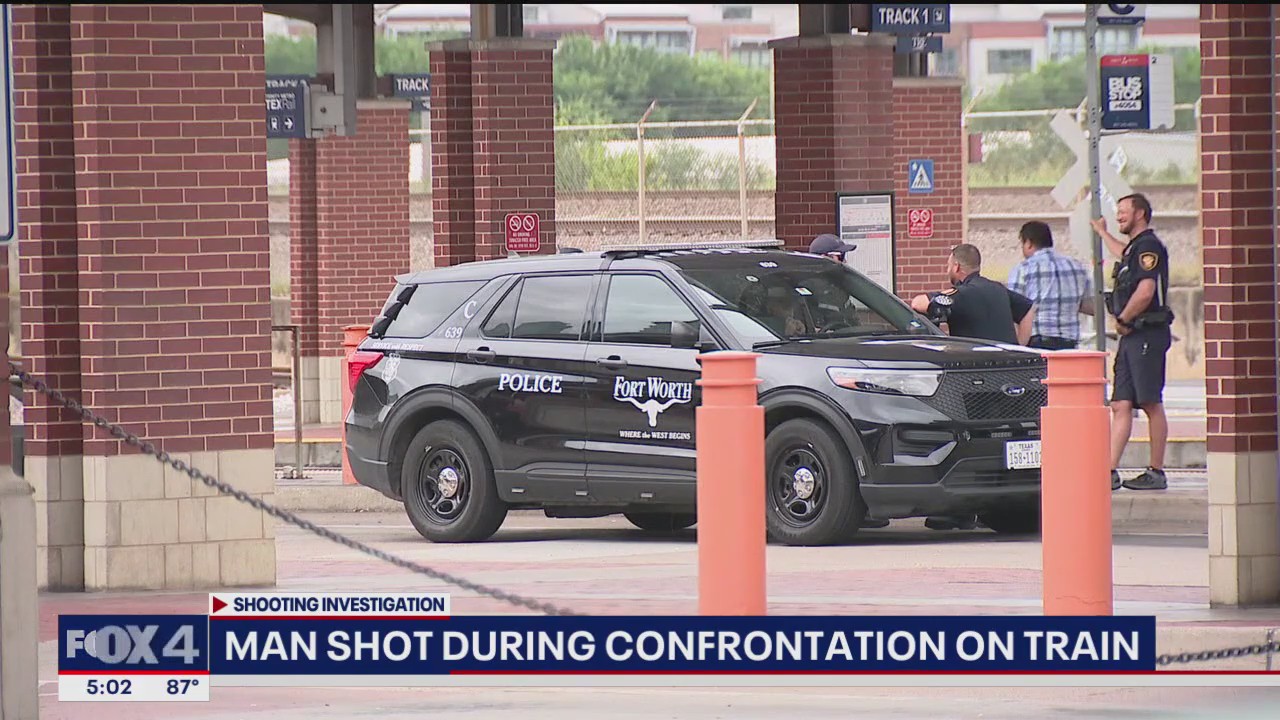 Fort Worth train shooting injures 1, suspect arrested