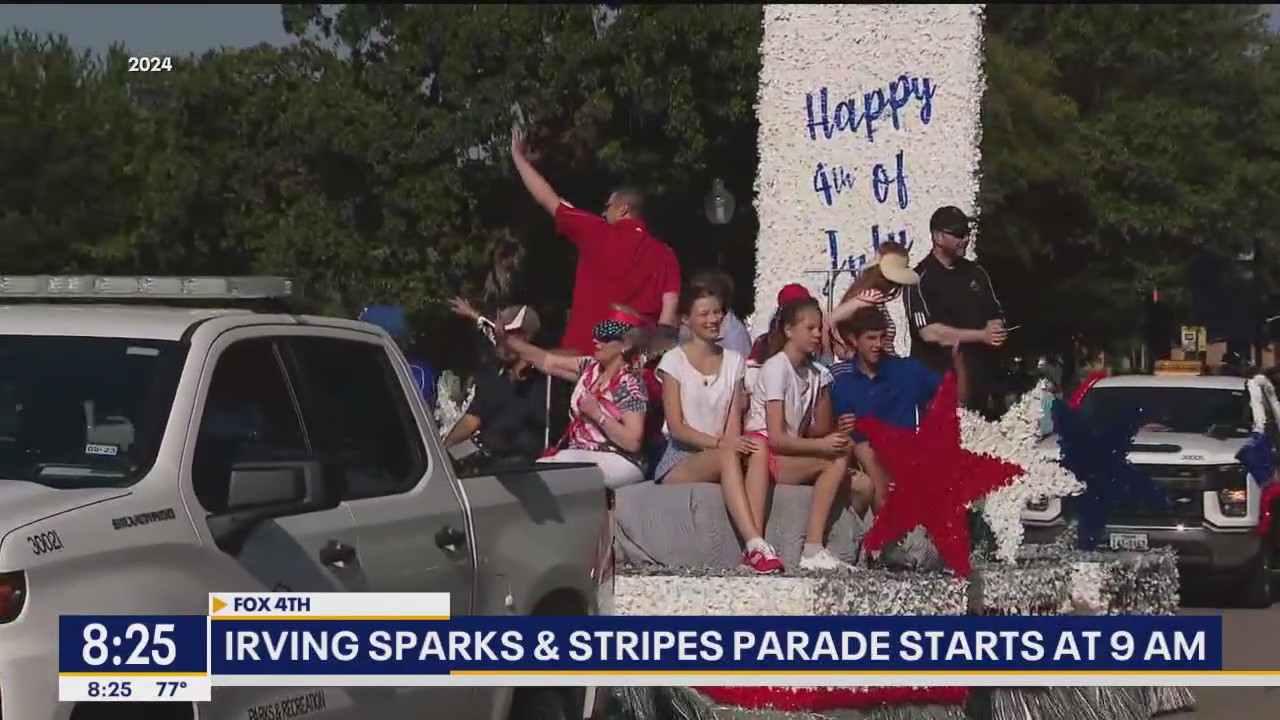 Irving kicks off Independence Day with parade