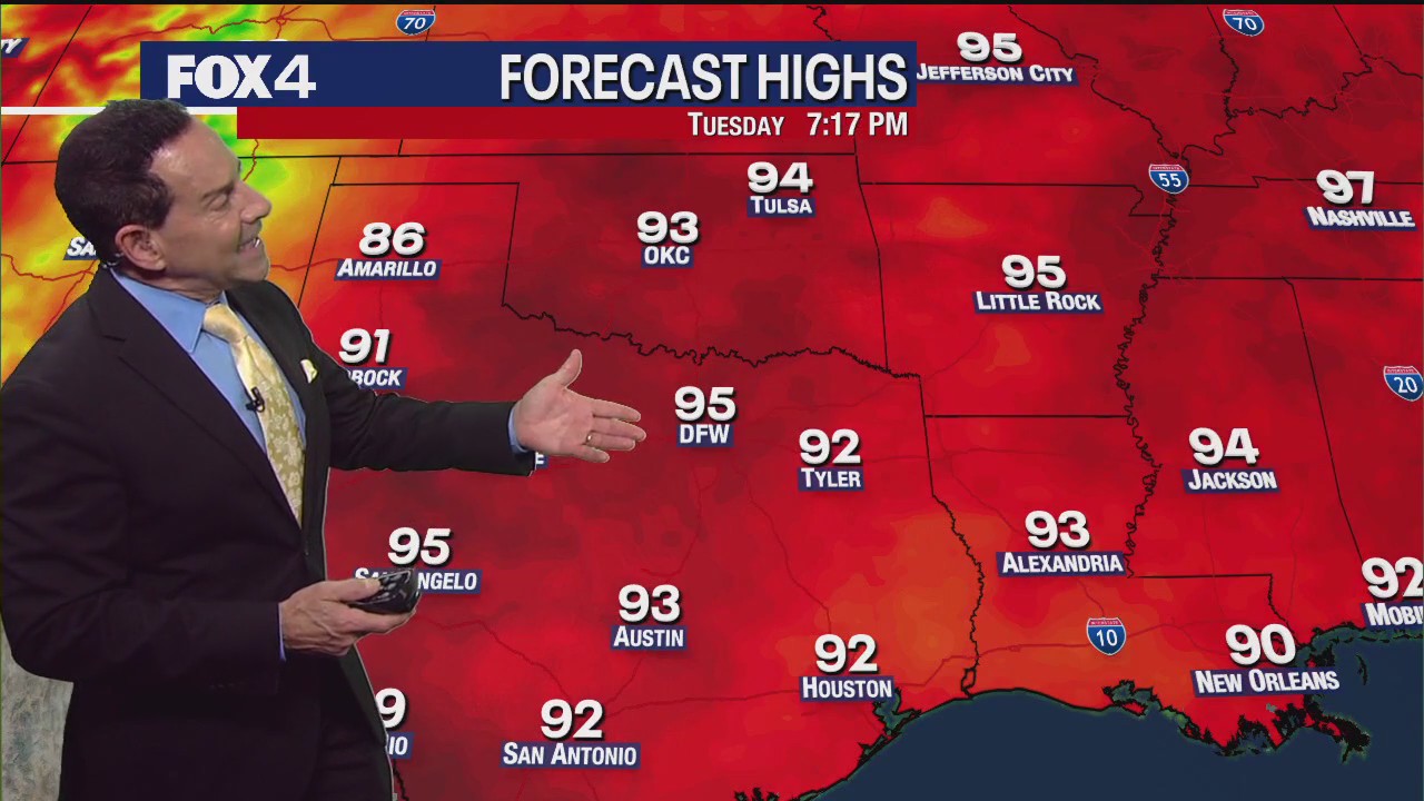 Dallas weather: June 24 morning forecast