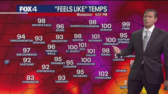 Dallas weather: July 9 evening forecast