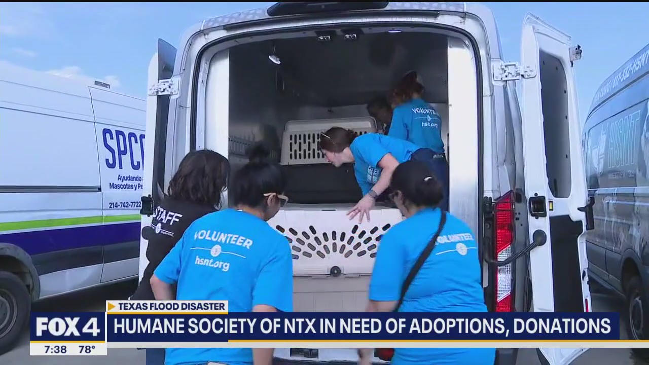 Humane society of North Texas in need of adoptions and donations