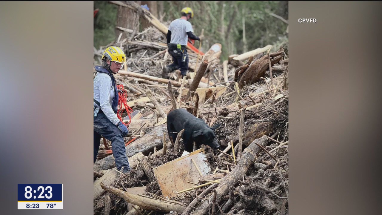 Volunteer fire dept. working tirelessly in flood recovery
