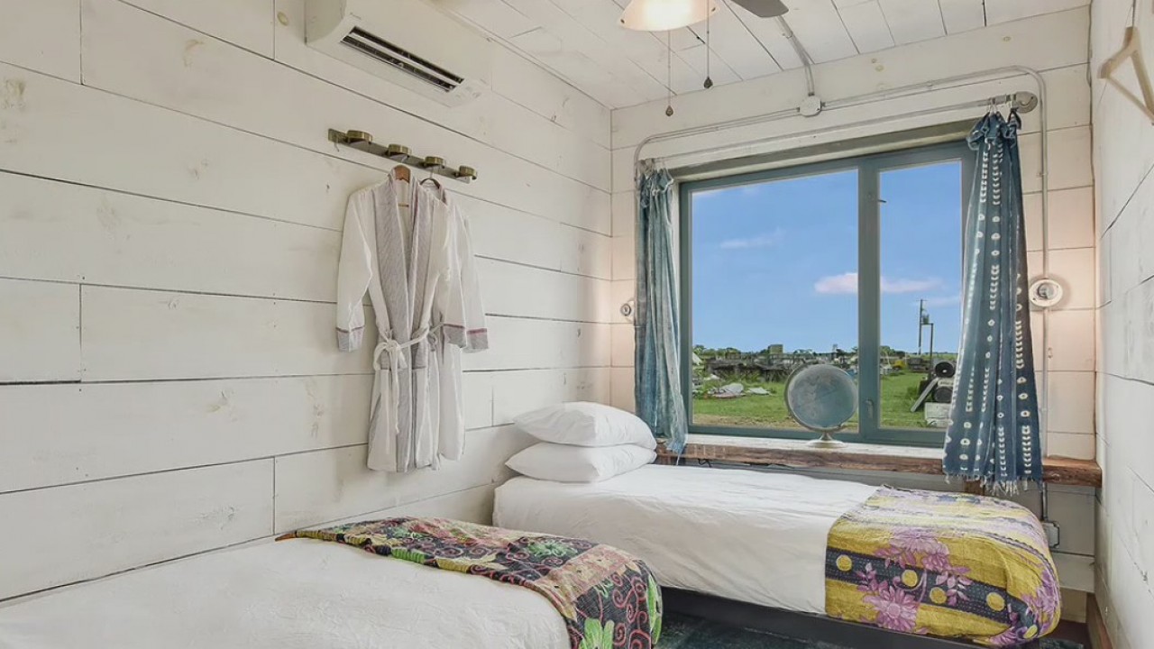 Want to get away, try a vacation in at a shipping container hotel