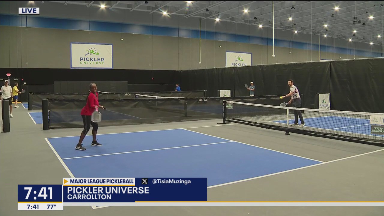 Major League Pickleball event underway in Carrollton
