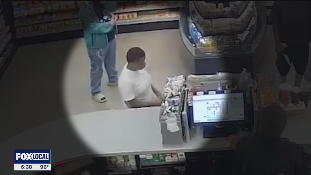 Trackdown: Police hunt Oak Cliff gas station shooter