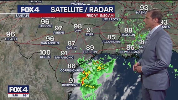 Dallas weather: July 25 evening forecast