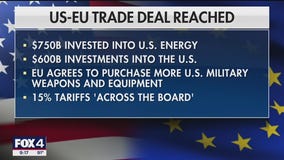 President Trump and European Union reach trade deal