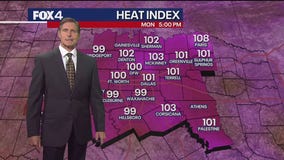 Dallas weather: July 28 evening forecast