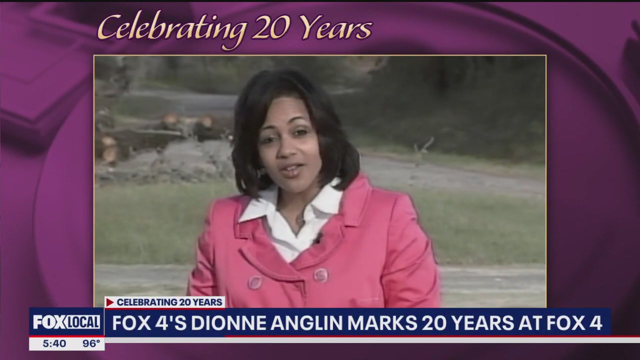 Celebrating 20 years at FOX 4 for Dionne Anglin