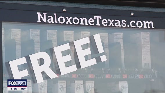 Free Narcan vending machine to combat opioid overdoses