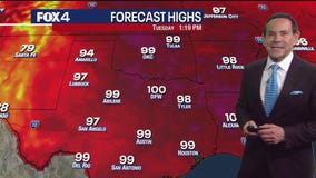 Dallas weather: July 29 morning forecast