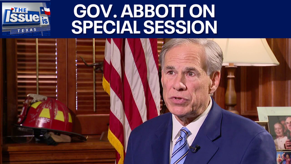 Gov. Abbott on special session | Texas: The issue is