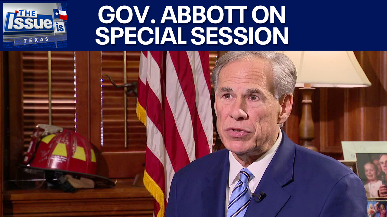 Gov. Abbott on special session | Texas: The issue is
