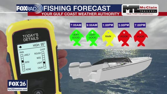 Fishing forecast Sunday, August 2