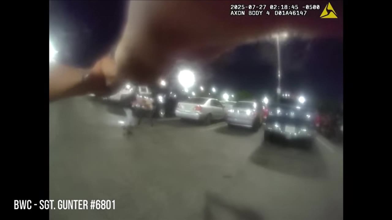 Dallas officer shoots suspect in nightclub parking lot | RAW