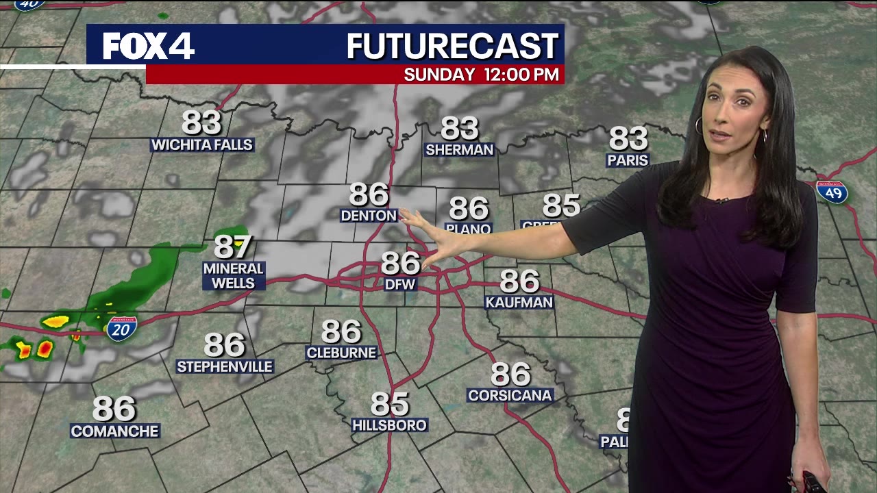 Dallas weather: August 2 evening forecast