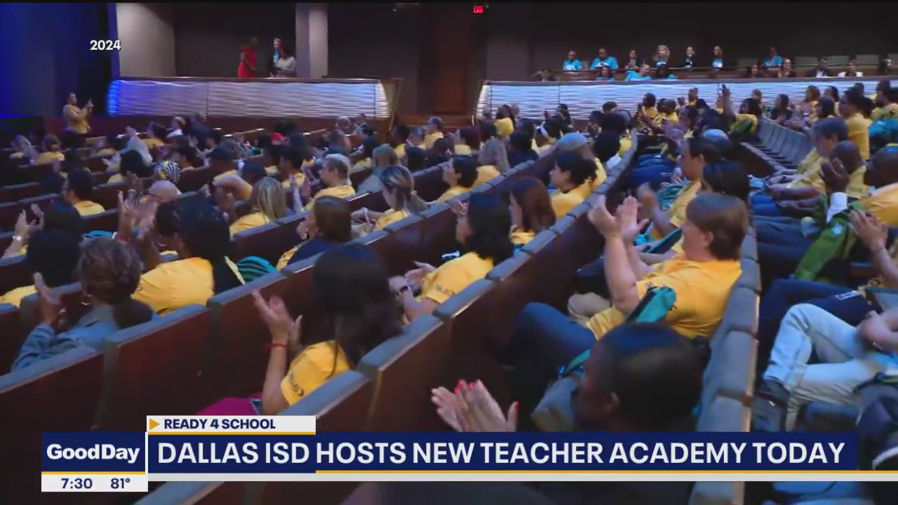 Dallas ISD hosts new teacher academy today