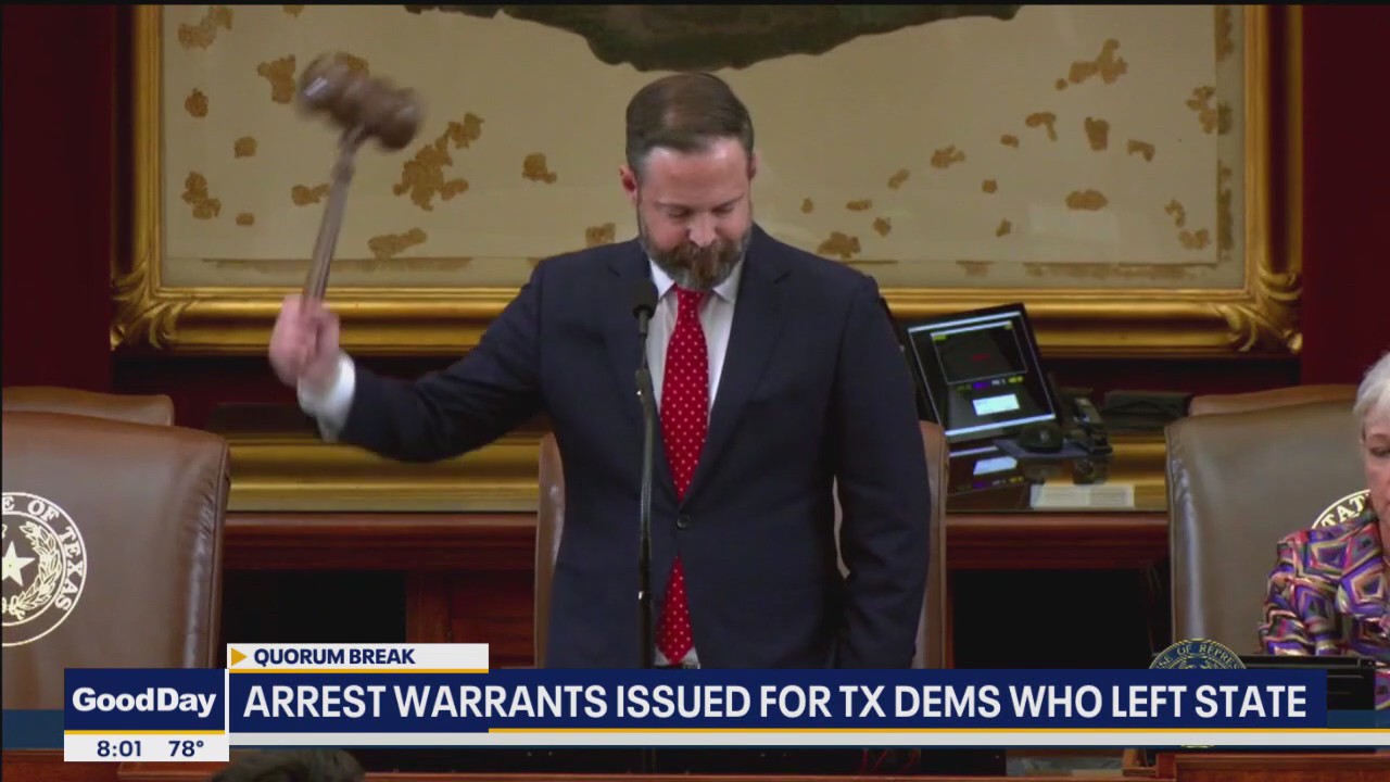 Arrest warrants issued for TX Dems who left the state