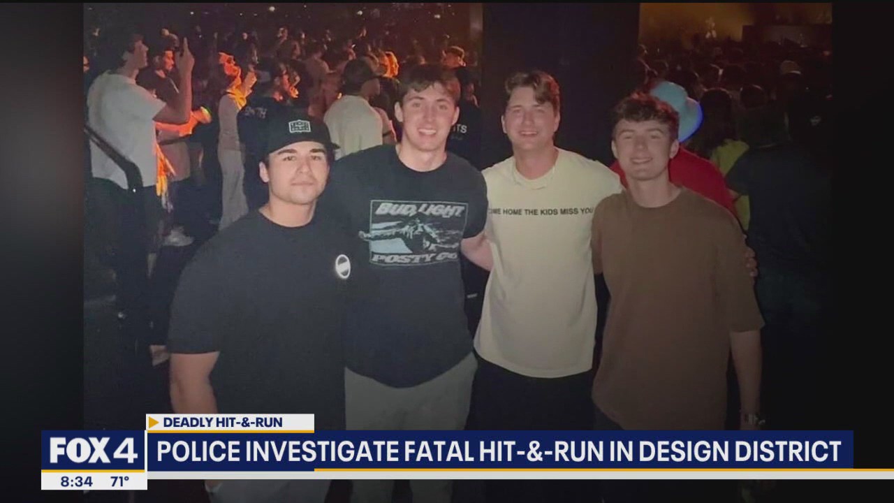 Police investigate fatal hit-and-run in Design District | FOX 4 Dallas ...